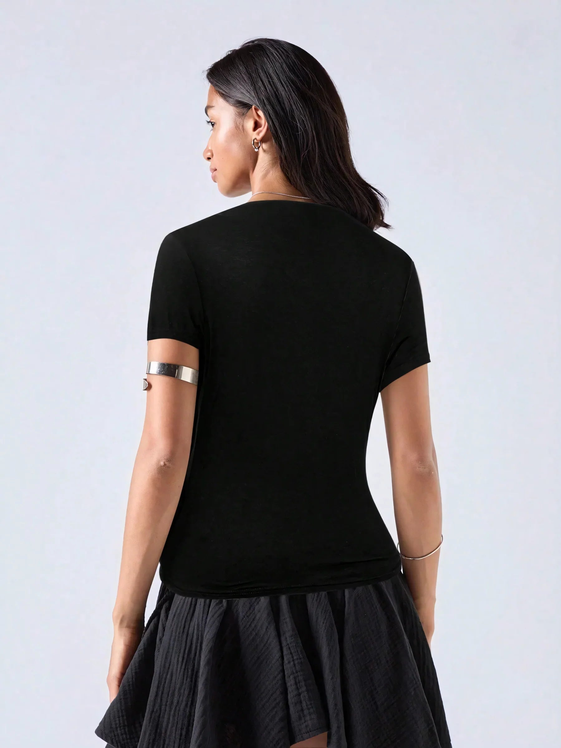 Cascade Wrap Top