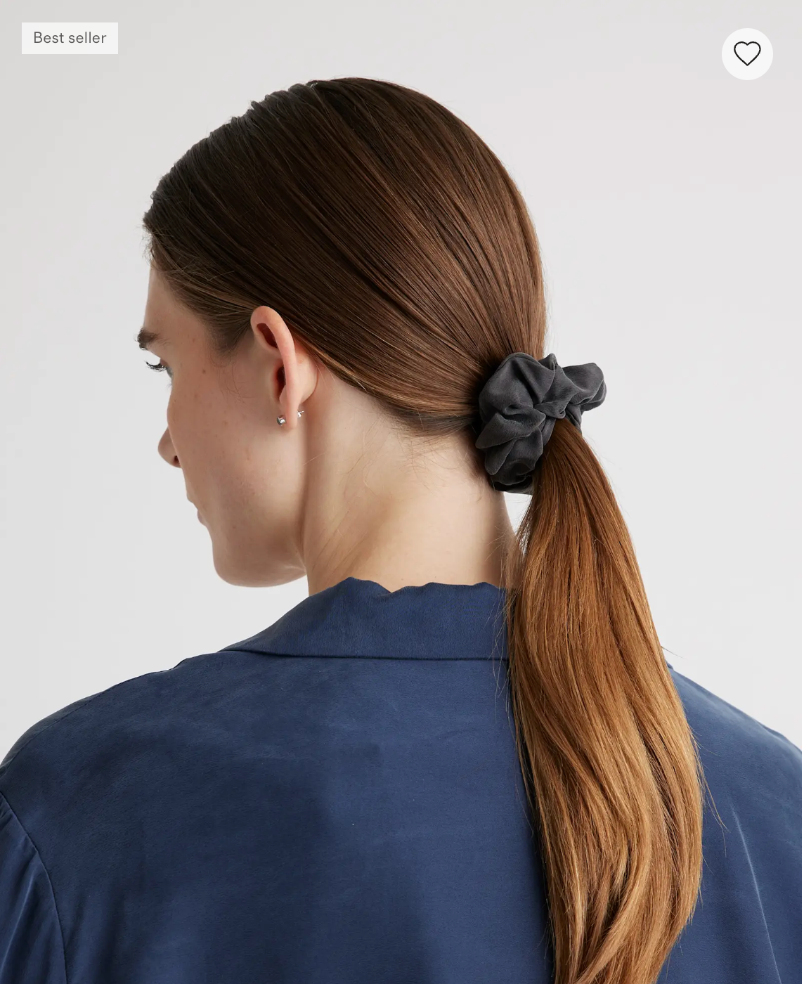 100% Washable 3 Silk Scrunchies