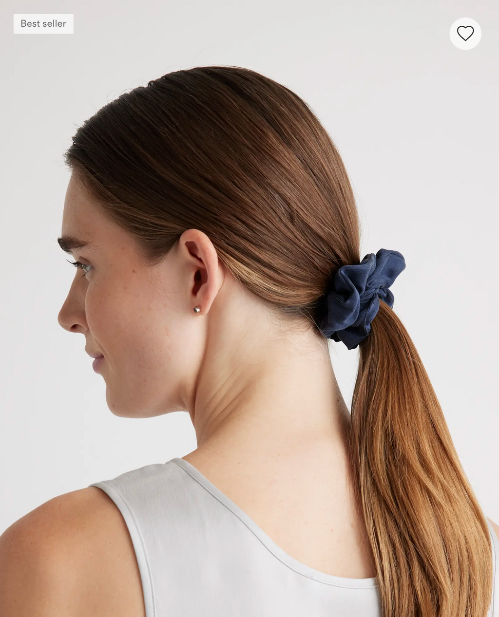 100% Washable 3 Silk Scrunchies