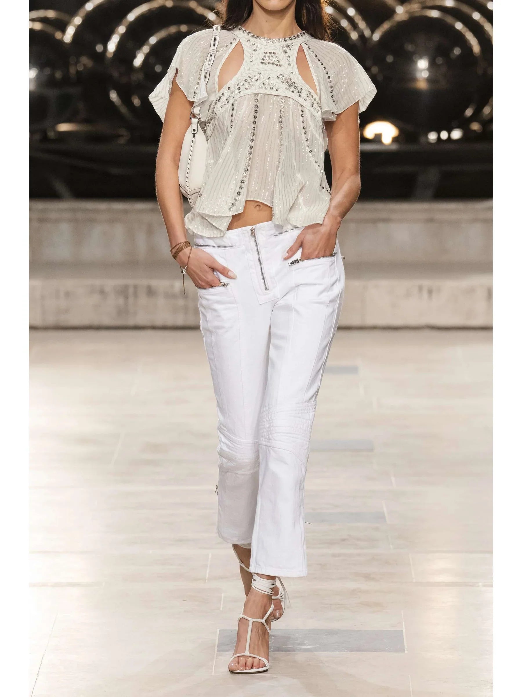 Lurex blouse