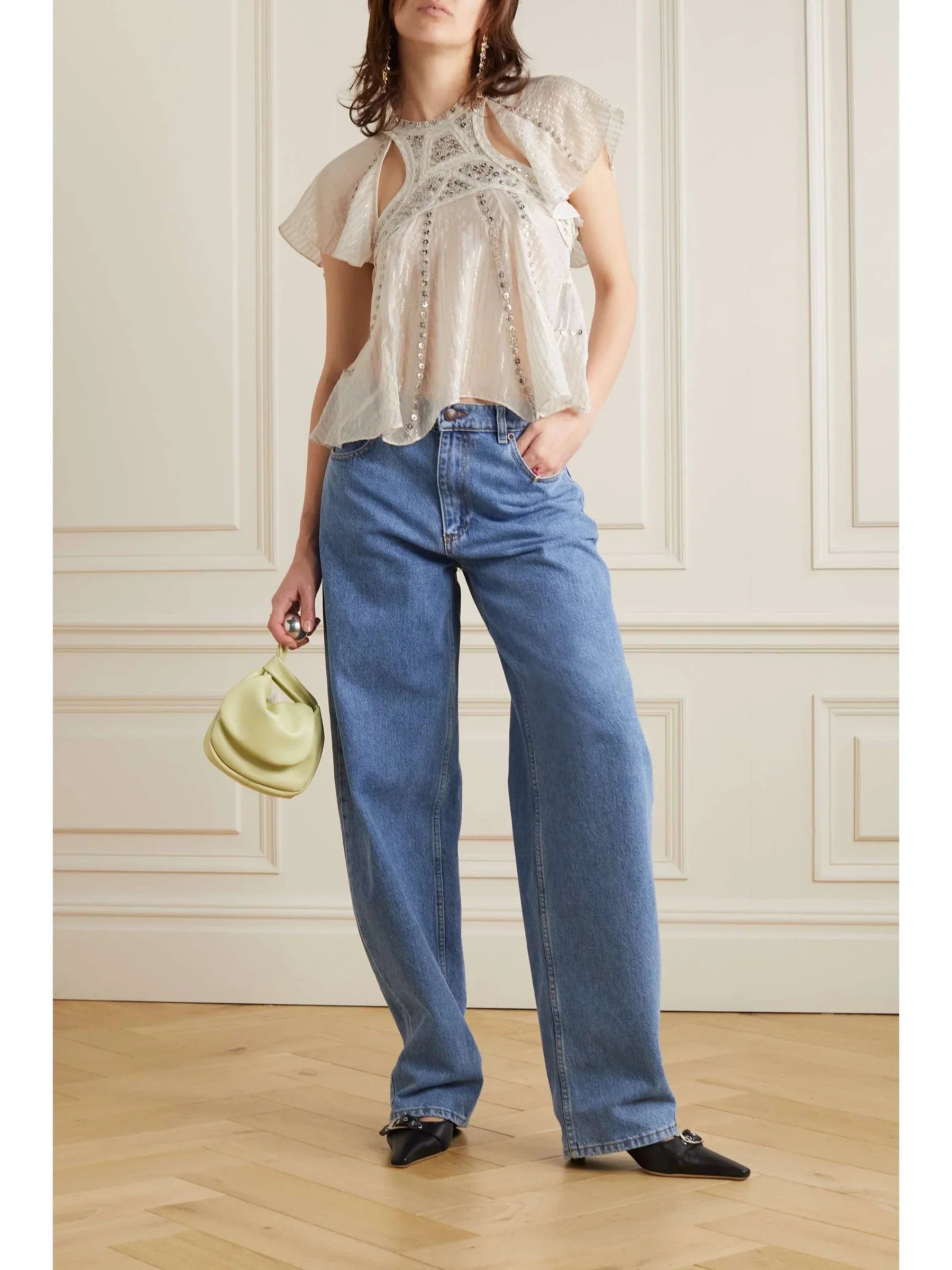 Lurex blouse